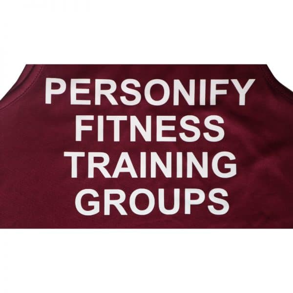Personify Fitness Unisex Technical Vest back