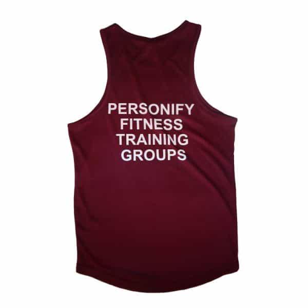 Personify Fitness Unisex Technical Vest back